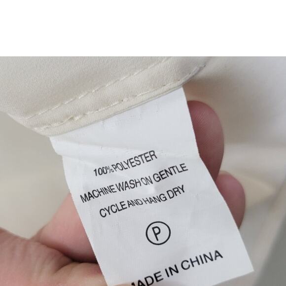 Marie Oliver Blouse Womens Medium Sheer Long Sleeve High Neck Cottagecore NWT - Picture 8 of 8